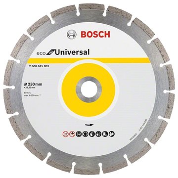 

BOSCH Universal 230x22.23x2.6x7mm 2.608.615.031