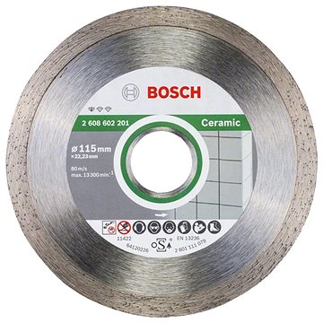 BOSCH Standard for Ceramic 115x22.23x1.6x7mm - Diamantový kotouč