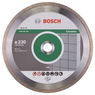 

BOSCH Standard for Ceramic 230x22.23x1.6x7mm 2.608.602.205