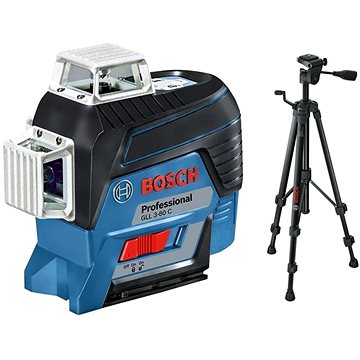 

BOSCH Professional Čárový laser GLL 3-80 C BT 150 0.601.063.R01 (4 X AA)