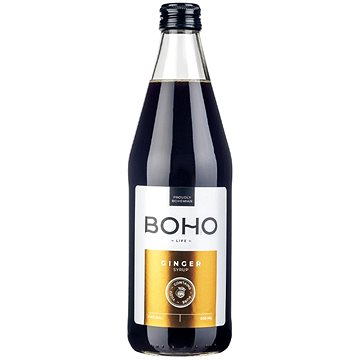 

BOHO Sirup, Zázvor, 0,5 l