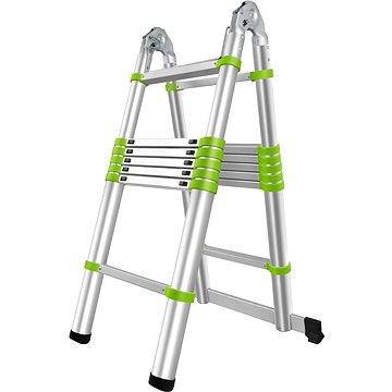 

FIELDMANN Žebřík/štafle teleskopické 4,4 m/2,2 m, 14 příček FZZ 4006