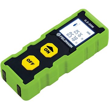 

FIELDMANN Laserový dálkoměr 30 m FDLM 1030 (2 X AAA)