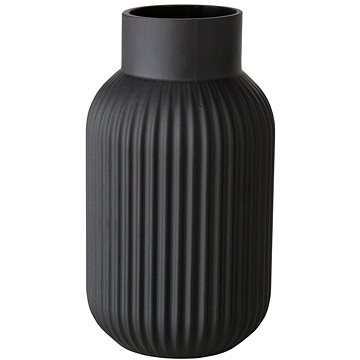 

Boltze váza Nordika sklo 22 cm černá