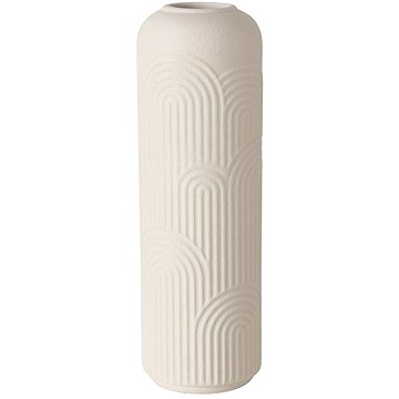 

Boltze Váza z kameniny ALIETTE, 25 cm, krémová