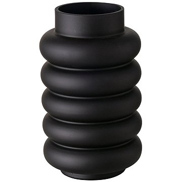 

Boltze Skleněná váza RIBBO, 25 cm, černá