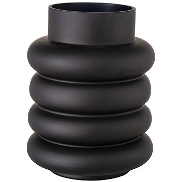 

Boltze Skleněná váza RIBBO, 20 cm, černá