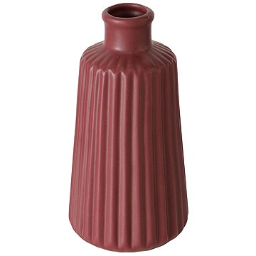 

Boltze Porcelánová váza ESKO, 17 cm, vínová barva