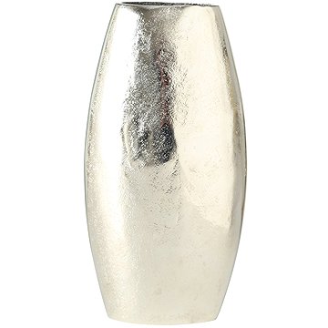 

Boltze Kovová váza FLAIRE, 22 cm, stříbrná