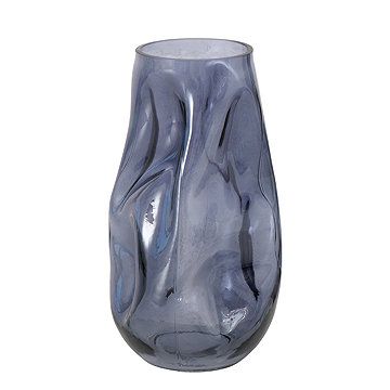 

Boltze Skleněná váza LOJIN, metalický odstín, 27,8 cm