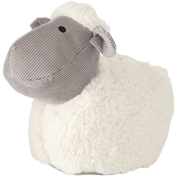 

Boltze Dveřní zarážka ovce, 1 kg, bílá