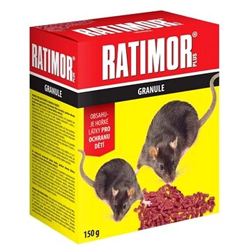 

UNICEHM Rodenticid RATIMOR - granule, 150 g