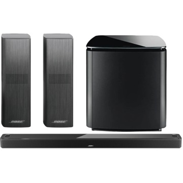 

BOSE Smart Ultra SoundBar + Surround Speakers 700 + Bass module 700 černá