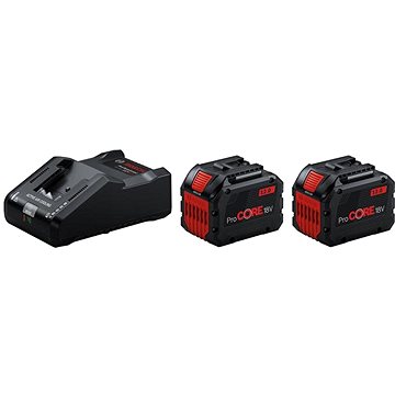 

BOSCH Professional 2 × akumulátor + nabíječka ProCore 18 V (2 × 12,0 Ah + GAL 18V-160), 1.600.A02.T5