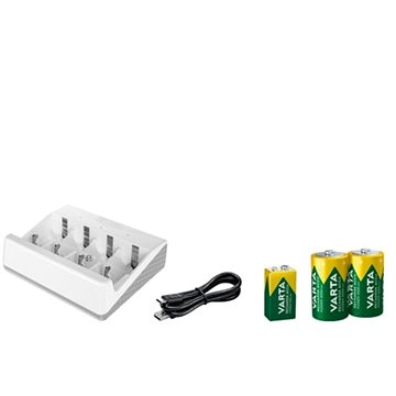 

BOSCH Nabíječka na baterie NiMH + D články + 9 V 1.600.A03.2EA