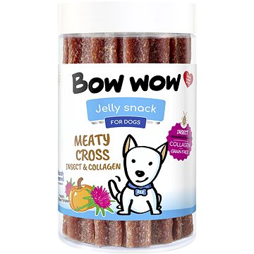 

Bow wow Masové křížky hmyz & kolagen 18 ks