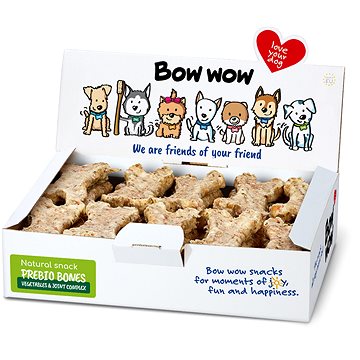 

Bow wow Super Natural Prebio kosti zelenina a kloubní výživa 30 ks