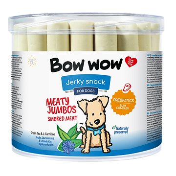

Bow wow Morkové trubičky uzené maso 35 ks