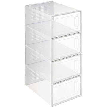 

5five Stak Transparentní krabice na boty 33,5 × 23,2 × 14 cm, 4 ks