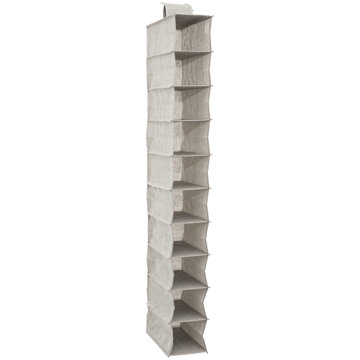 

5five Orga Závěsný organizér na boty 10 polic, 30 × 15 × 120 cm