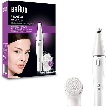 

Braun Face 810 bílý
