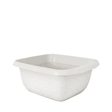 

Branq Obdelníkový lavor/mísa Cotton 8l - antická bílá