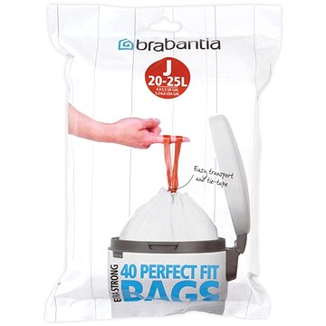 

Brabantia PerfectFit pytle - 20-25 L (J) - 40 ks