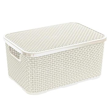 

Branq Košík Rattan 19 l antická bílá