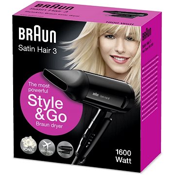 

BRAUN Hairdryer HD350