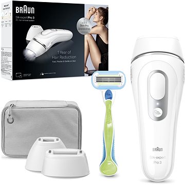 

Braun IPL Silk-expert Pro 3 PL3122+ pouzdro a 2 hlavy