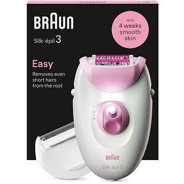 

Braun Silk·épil 3 3-031, Růžový