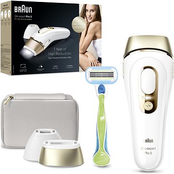 

Braun IPL Silk·expert Pro 5 PL5152 + pouzdro a 2 hlavy