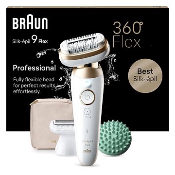 

Braun Silk·épil 9 Flex 9-071 3D, Bílý/Zlatý