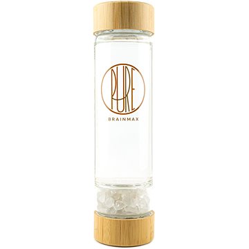 

BrainMax Pure Skleněná láhev s křišťálem 500 ml