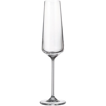 

BOHEMIA ROYAL CRYSTAL Sada sklenic na šumivé víno Sora 190 ml 6 ks
