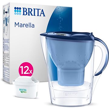 

BRITA Marella 2,4 l modrá 2024 + 12 MAXTRA PRO All in 1