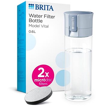 

BRITA Fill&Go Vital 0,6 l modrá + 2 × microdics 2024