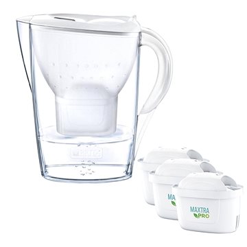 

BRITA Marella 2,4 l bílá + 3 ks MX Pro PO 2024