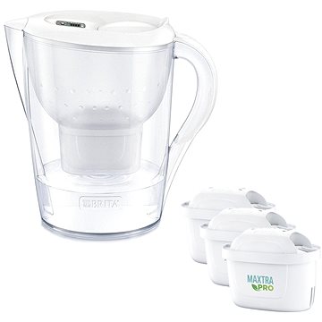 

BRITA Marella XL 3,5 l bílá + 3 ks MX Pro PO 2024