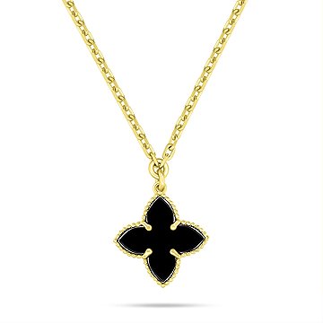 

Brilio Silver Pozlacený květinový náhrdelník NCL193YBC (Ag925/1000, 5,33 g)