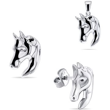 

Brilio Silver stříbrný set šperků Kůň SET209W (Ag 925/1000, 5,28 g)