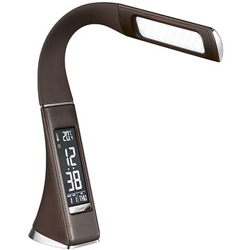 

Brilagi LED Stmívatelná stolní lampa s displejem Pelle LED/7W/230V hnědá