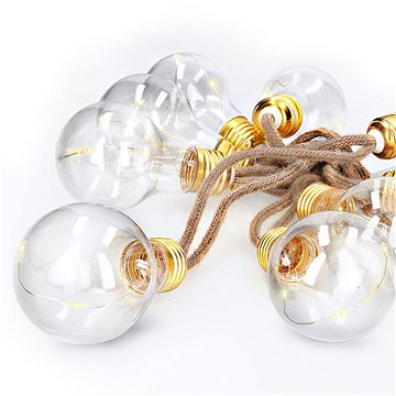 

Brilagi LED Dekorační řetěz 10xLED/3xAA 1,8m teplý bílý