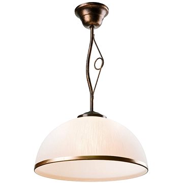 

Brilagi LED Lustr na tyči ANTICO 1× E27 60 W bronz, patina, černý