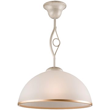 

Brilagi LED Lustr na tyči ANTICO 1× E27 60 W bílá patina