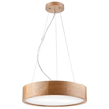

Brilagi LED Lustr na lanku CARVALHO 2× E27 60 W dub průměr 37 cm