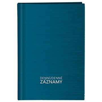 Baloušek Tisk Denní záznamy, A5, tyrkys