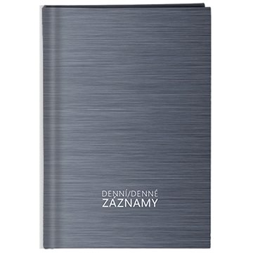 

Baloušek Tisk Denní záznamy, A5, šedý