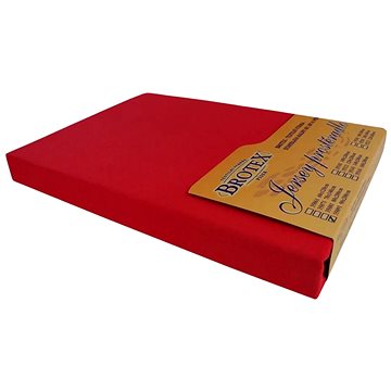 

Brotex Jersey prostěradlo červené, 120 × 200 cm