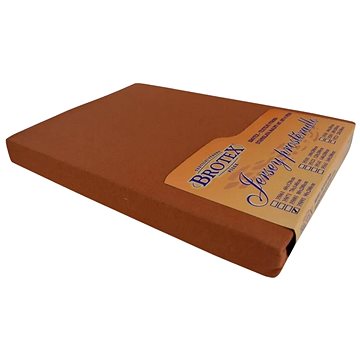 

Brotex Jersey prostěradlo hnědé, 80 × 200 cm